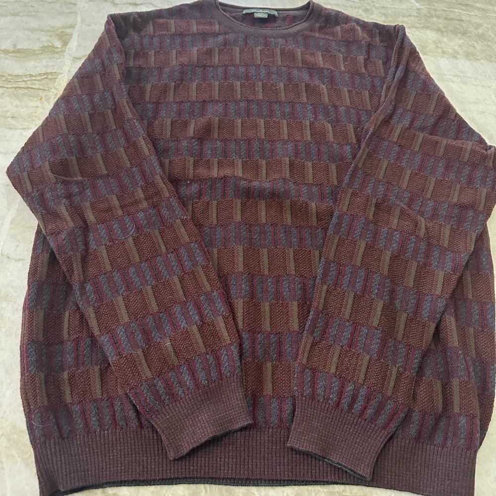 Ermenegildo Zegna Men’s Wool Sweater, Size M/50